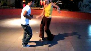 Chen Lizra dancing Cuban Salsa with Curi in Havana [upl. by Grayce487]