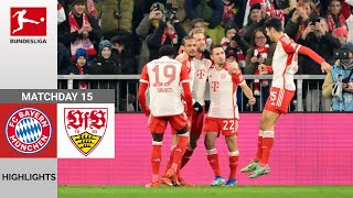 Bayern München  VfB Stuttgart  30  Zusammenfassung  Bundesliga 202324 [upl. by Ja]