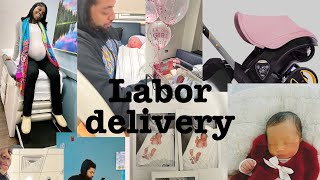 Labor and delivery vlog [upl. by Atinihs]