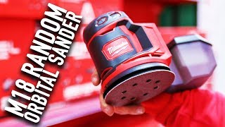 Milwaukee 264820 M18 Random Orbit Sander  Acme Tools [upl. by Delora]