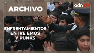 ArchivoADN40  Los históricos enfrentamientos entre emos 🧑‍🎤 y punks 👨‍🎤 [upl. by Attenohs]