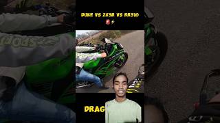 Zx10r Vs Rr310 Vs Z900 kawasaki rider Motovlog rr310 rider kawasaki [upl. by Malkah]