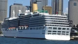 PO Arcadia Cruise Ship Sydney [upl. by Carlstrom]