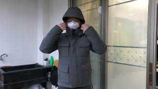 Canada Goose Maitland Parka Black Label Grey [upl. by Eiliak]