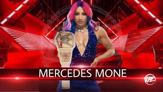 WWE 2K24 Raw  Mercedes sends a message to Carmella [upl. by Nimrak]