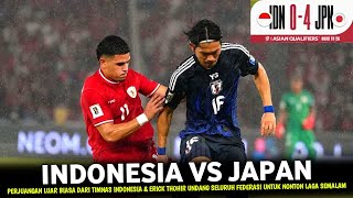 🔴 HASIL AKHIR SKOR 40 • ERICK THOHIR UNDANG SEMUA FEDERASI UNTUK NONTON TIMNAS INDONESIA VS JAPAN [upl. by Hairym39]