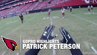 Patrick Peterson GoPro Practice Highlights  Arizona Cardinals  NFL [upl. by Felicdad]