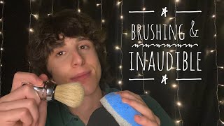 BRUSHING amp SUSSURRI INAUDIBILI NELLE TUE ORECCHIE😴🧹 ASMR ITA [upl. by Boyes]