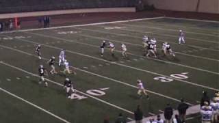 Wyoming Area vs GAR 2009 71 yd TD Pass to Aidan Marich [upl. by Burbank]