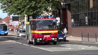 Humberside Fire amp Rescue  Dennis Rapier Driver Training Vehicle On Training Run [upl. by Spatola117]