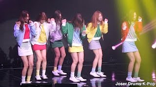 Fancam  APRIL에이프릴  WOW지금 모습 이대로 170104 Showcase Prelude Comeback 쇼케이스 케이아트홀 [upl. by Vedis]