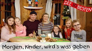 ⛄️ Morgen Kinder wirds was geben  Weihnachtslieder für Kinder  Kinderlieder [upl. by Messing]