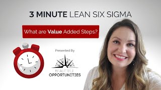 What are Value Added Steps How to identify value in your processes [upl. by Alleinnad903]