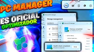 NUEVO PC Manager es OFICIAL en Windows 11 2024  Super OPTIMIZADOR con MEJORAS [upl. by Tjaden]