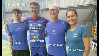 1º SET Ipaminas E Clube e Movfit Morro do Pilar Amistoso Fem Adulto [upl. by Lodovico]