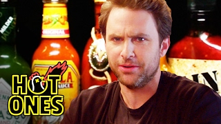 Charlie Day Learns to Love Ridiculously Spicy Wings  Hot Ones [upl. by Dani982]