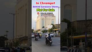 🫨Plot For Sale in Chrompet🎊 Behind Saravana Stores shorts shortvideo short trending shortsfeed [upl. by Frants]