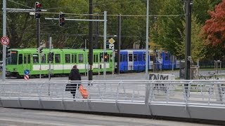 120 1466 On Tour Nahverkehr in Hannover  Stadtbahnen und Busse an der Leine [upl. by Griffy140]