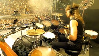 MEGADETH quotSweating Bulletsquot  Dirk Verbeuren drumcam  live in Orange France 08082023 [upl. by Barthold519]