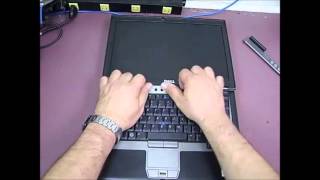 Dell Latitude D620 Keyboard replacement [upl. by Emya648]