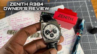 Zenith Chronomaster Revival A384  Owners Review [upl. by Zinck864]