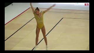 LENCLOS Maelys FRA 2  2024 AEROBICS WORLD CUP CANTANHEDE  Individual Women Qualifications IW [upl. by Evita]