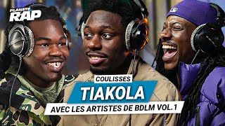 Les Coulisses Planète Rap De Tiakola Avec Les Artistes De BDLM Vol1 [upl. by Leavy]