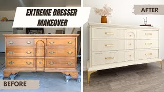 EXTREME Dresser Makeoverwith SECRET INGREDIENT [upl. by Ylac]