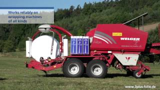 Silage Wrap DUO 3PLUS Silage Stretch Film  DUO PLAST AG [upl. by Nahtanod]