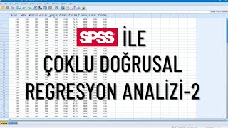 SPSS İle Çoklu Doğrusal Regresyon Analizi2  Ön Şartlardan Yorumlara Tüm Detayları İle [upl. by Alves]