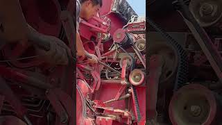 Agricultural machinery tension pulley repair process [upl. by Agn]