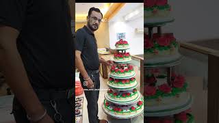 6 step stand cakecake artist cakeartist caketalent selftaughtcakeartist artist cake 🇮🇳🇮🇳🙏 [upl. by Abner]