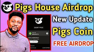 My PIGS House Airdrop Experience  5 Million TOKEN is possible [upl. by Sanoj838]