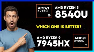 AMD Ryzen 5 8540U vs AMD Ryzen 9 7945HX Comparison [upl. by Rika]