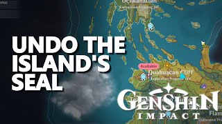 Undo the islands seal Genshin Impact [upl. by Yeclehc]