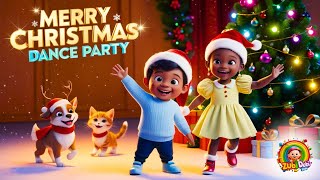 Santa’s Magical Sleigh Ride Song for Kids  Fun Christmas Song for Kids Rhymes by ZubiDubiKids [upl. by Penland]