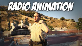 FiveM Scripts Radio Animation  BigDaddyScriptscom [upl. by Laure]