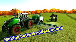 FS22  Bale problem  Planting sugarbeet 😎 Build my own Farm  episode 20 [upl. by Nee]