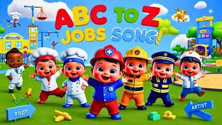 ABC Phonics Song Learn Jobs from A to Z Fun Occupation Learning for Kids ZubiDubiKids [upl. by Friend426]