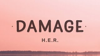 HER  Damage Lyrics [upl. by Jolda]