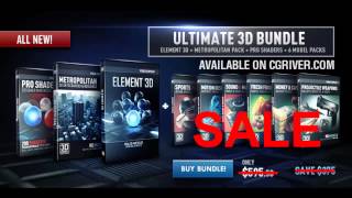 Sale Video Copilot Ultimate Bundle  Element 3D V15  Pro Shaders  Model Packs  Metropolitan [upl. by Missak]