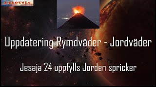 Uppdatering Rymdväder Jordväder 17 10 24 Svensk Text på klippet [upl. by Nadeen769]