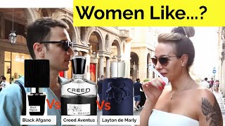 Women like Layton Parfums de Marly Creed Aventus  Black Afgano Nasomatto [upl. by Marzi44]