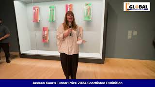 Jasleen Kaur’s Turner Prize 2024 shortlisted exhibition opens at Tate Britain [upl. by Eibloc]