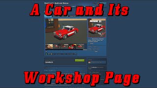 Stormworks Basics A Car and Its Workshop Page stormworks [upl. by Valsimot892]