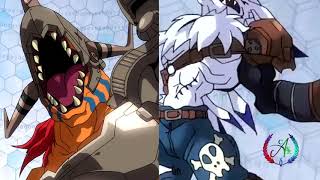 Digimon Tri  Omegamon Digivolve Sequence [upl. by Gilmer]