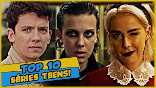 TOP 10 MELHORES séries ADOLESCENTES da Netflix [upl. by Naujet]