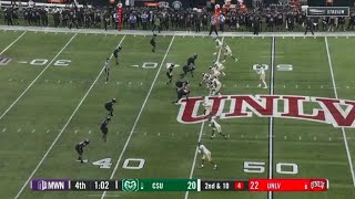 Colorado State vs UNLV Exciting Ending  2023 College Football [upl. by Schinica]