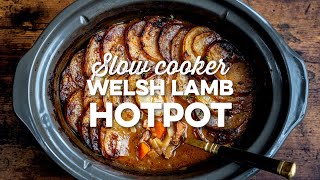 Slow Cooker Lamb Hotpot  Supergolden Bakes [upl. by Selec]