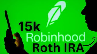 Revealing my 15k Roth IRA Portfolio in Robinhood  Ford Wheel Ford Options [upl. by Gard399]